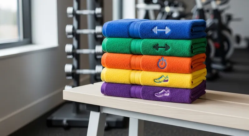 custom gym towels - promotional merchandise