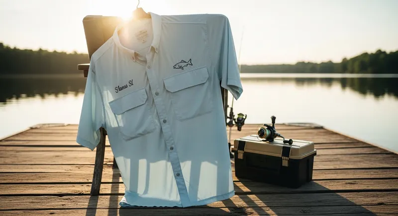 personalized fishing shirt - promotional merchandise